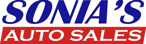 Sonia's auto sales - 0 Used Inventory. Sorry, no exact matches were found. You can modify your search criteria and try again. Otherwise you can use our Auto Finder to be notified of new matches by …